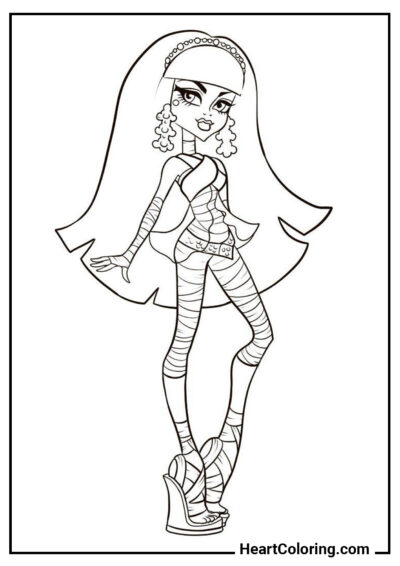 Cleo de Nile - Coloring Pages for Girls