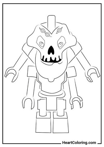 Samukai - LEGO Ninjago Ausmalbilder