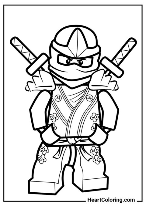 Lloyd Garmadon - Coloriages LEGO Ninjago