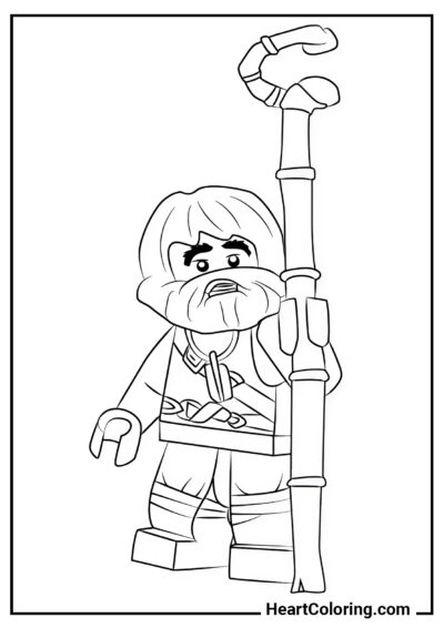 Bolobo aus LEGO Ninjago - LEGO Ninjago Ausmalbilder