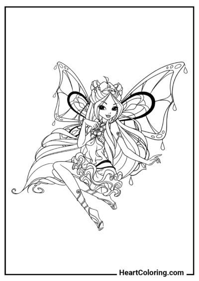 Flora z 8. sezonu Winx Club — idealna do dziecięcej twórczości