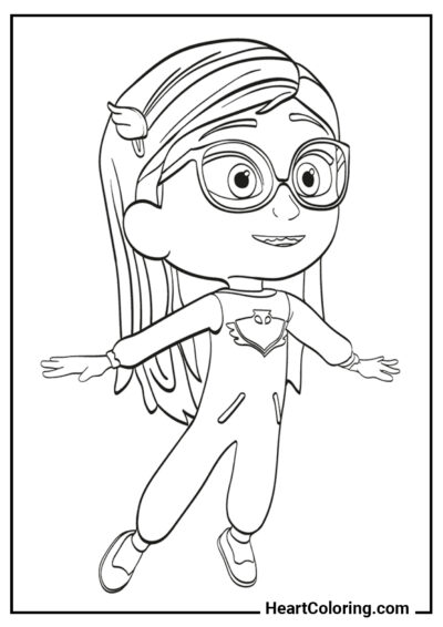 Amaya - Coloriages Pyjamasques