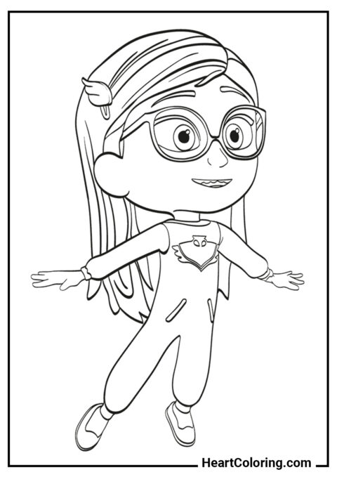 Amaya - Coloriages Pyjamasques