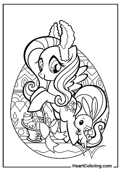 Fluttershy w Wielkanoc — wydrukuj i zacznij zabawę