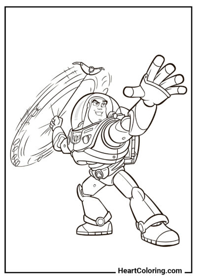 Buzz Lightyear - Coloriages pour Garçons