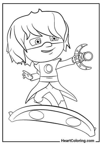 Luna Girl - Coloriages Pyjamasques