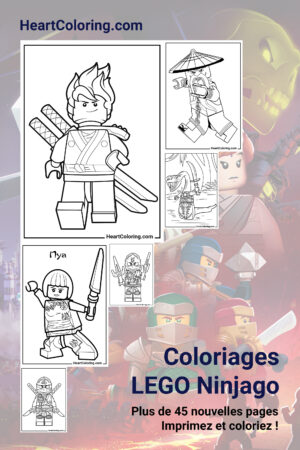 Coloriages LEGO Ninjago gratuits à imprimer