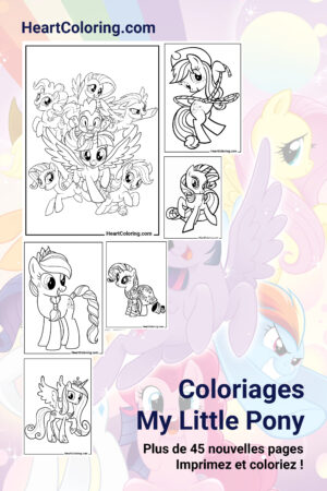 Coloriages My Little Pony gratuits