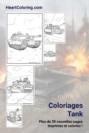 Coloriages Tank (Transport)