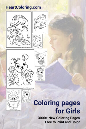 Free Coloring pages for Girls