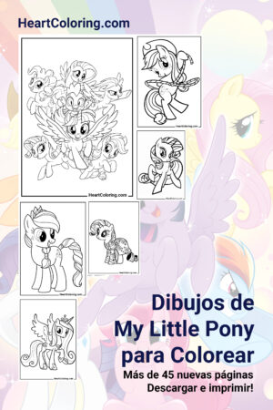 Dibujos de My Little Pony para Colorear