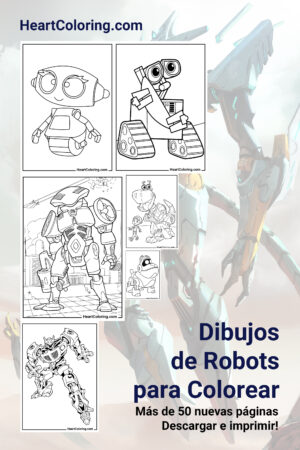 Dibujos de Robots para Colorear