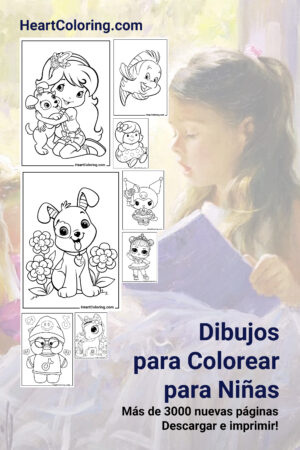 Dibujos para Colorear para Niñas