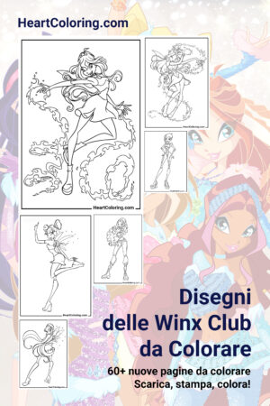 Disegni delle Winx Club da Colorare