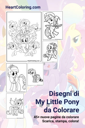 Disegni di My Little Pony da Colorare