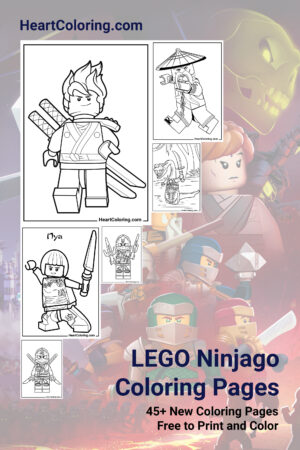 LEGO Ninjago Coloring Pages Free