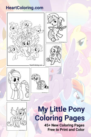 My Little Pony free coloring pages