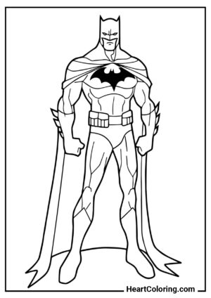 Batman Coloring Pages for Boys | HeartColoring