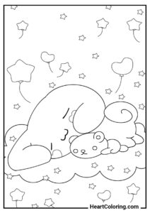 Cinnamoroll - Free Coloring Pages | 25+ Images