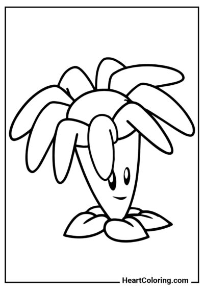 Bloomerang - Plants vs. Zombies Coloring Pages