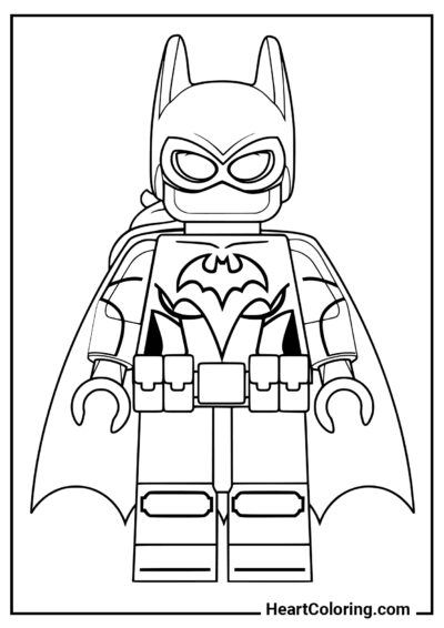 Batman LEGO - Desenhos do Batman para Colorir