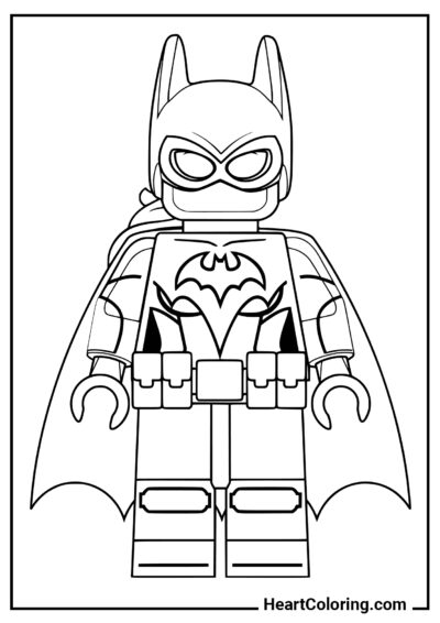 Batman LEGO - Disegni di Batman da Colorare