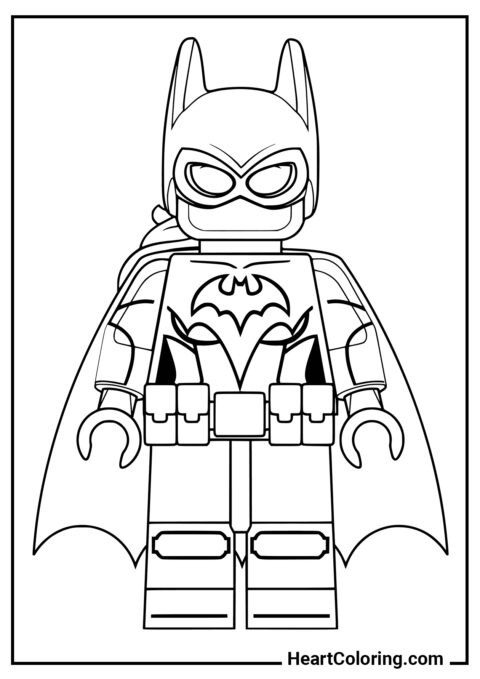 Batman LEGO - Disegni di Batman da Colorare