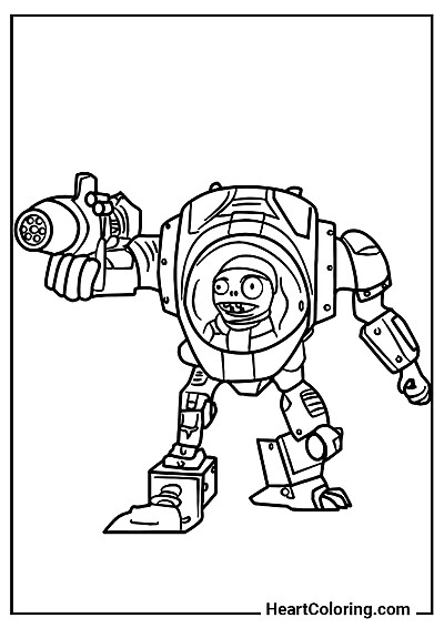 Z-Mech Zombie Z-Mech Zombie — wydrukuj jednym kliknięciem
