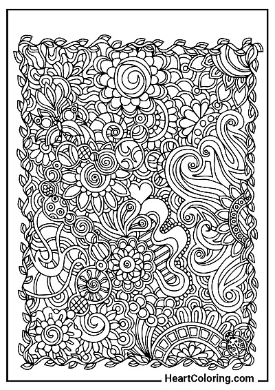 Intricate Pattern – print or color online