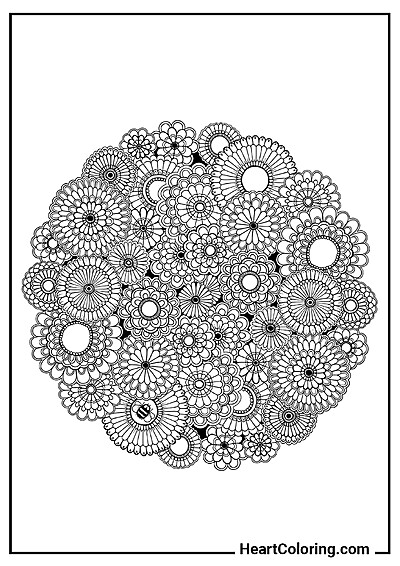 Get creative with: Floral Mandala