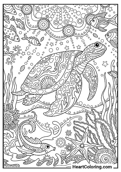 Underwater World – simple design for young kids