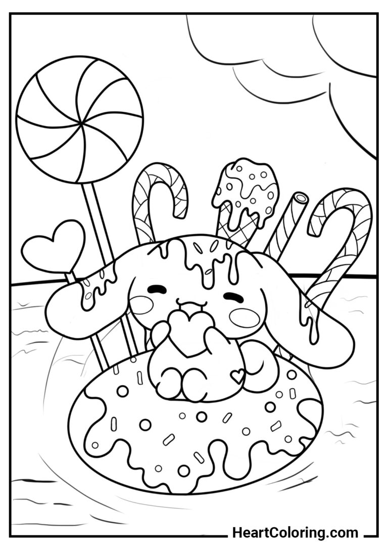 Cinnamoroll dibujos para colorear gratuitos Más de 25 imágenes