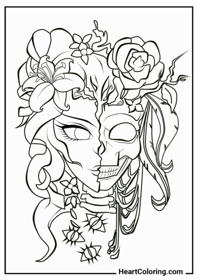 Laws of life and death - Adult Coloring Pages