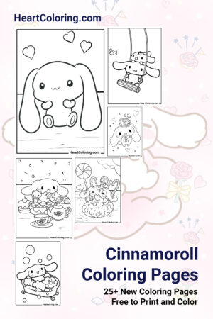 Cinnamoroll Coloring Pages