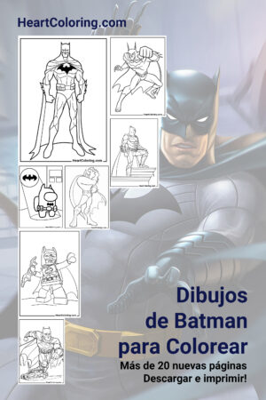 Colorear Batman para niños