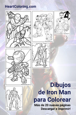 Dibujos de Iron Man para Colorear