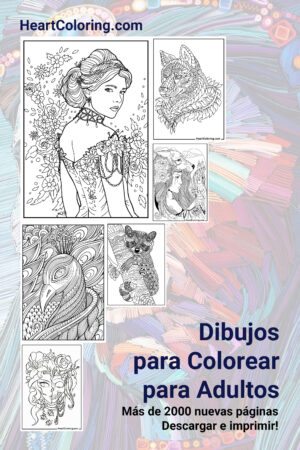 Páginas para colorear gratis para adultos