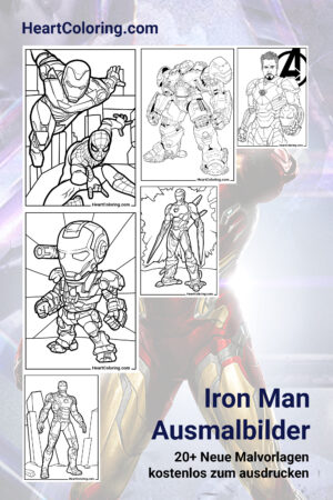 Iron Man Ausmalbilder