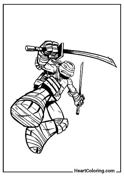 Unikalna kolorowanka Leo w akcji — pobierz teraz