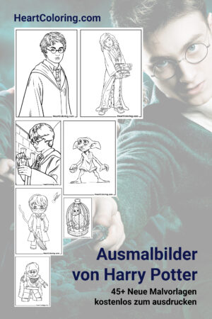 Ausmalbilder von Harry Potter