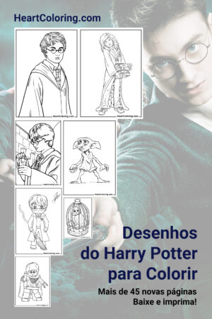 Desenhos do Harry Potter para Colorir