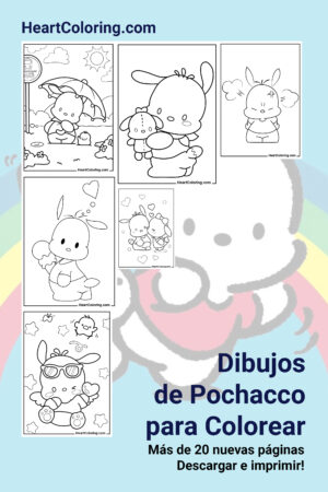 Dibujos de Pochacco para Colorear