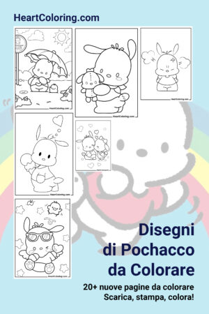 Disegni di Pochacco da Colorare