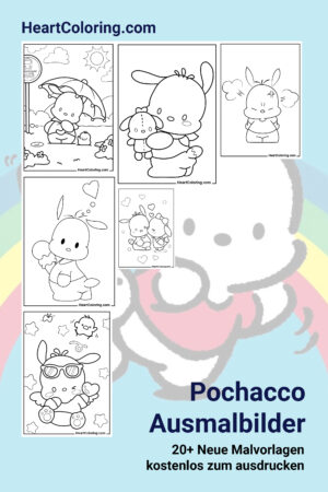 Pochacco Ausmalbilder