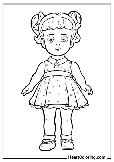 Gabby Gabby - Toy Story Coloring Pages