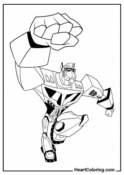Autobot - Desenhos dos Transformers para Colorir