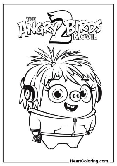 Courtney - Angry Birds Coloring Pages