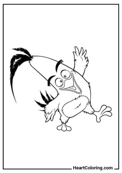 Chuck Joyeux - Coloriages Angry Birds