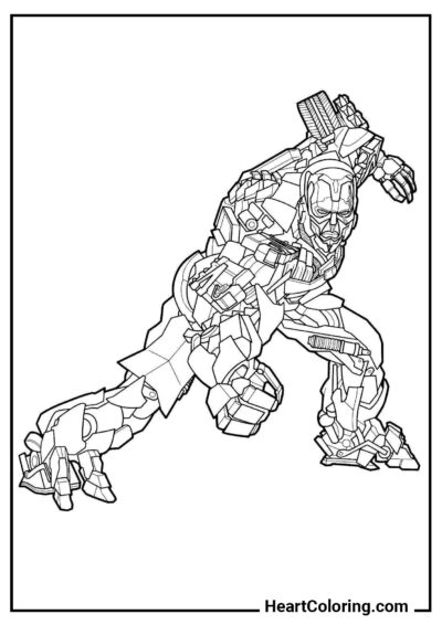 Stinger - Transformers Coloring Pages