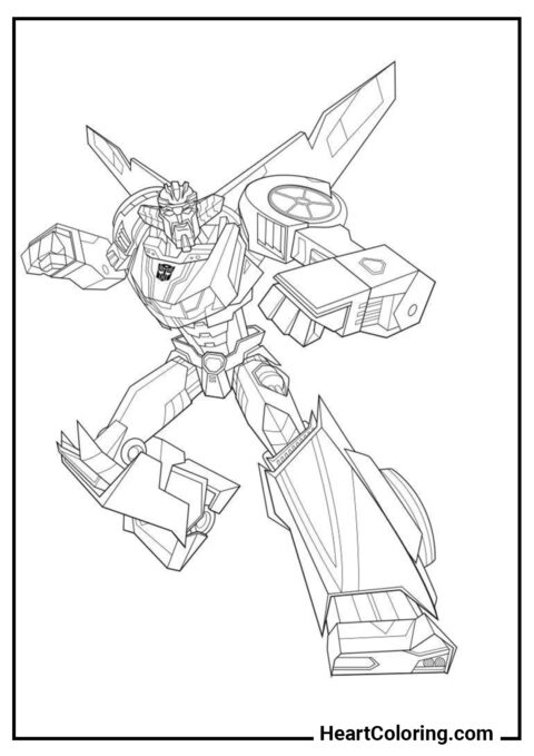 Ratchet - Coloriages Transformers